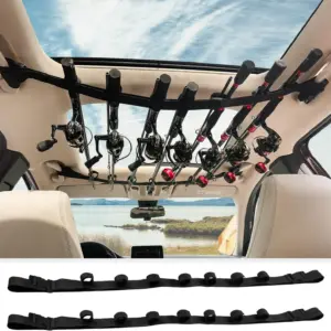 suporte para varas de pesca para carro ajustável