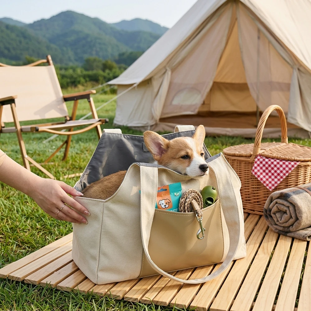 Bolsa de Transporte para Cães e Gatos Pequenos com Refrigeração - Imagem 3