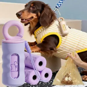 dispensador de sacos de cocô para cães