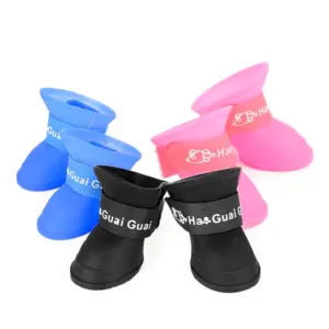botas de chuva para cães e gatos