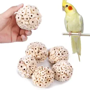 brinquedo bola para pássaros
