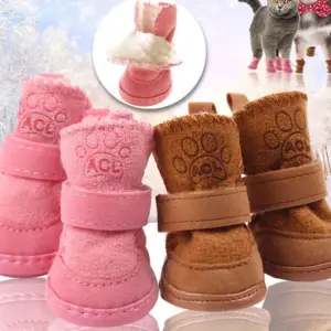 botas de chuva antiderrapantes para cães pequenos