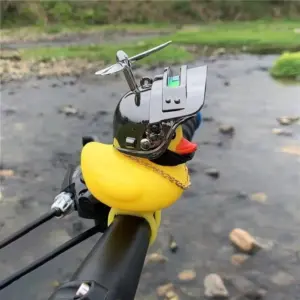 pato de borracha para bicicleta