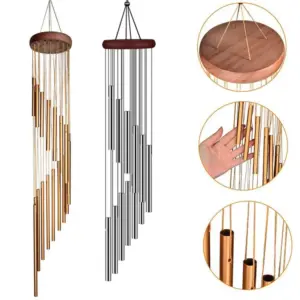 wind chime memorial pet 12 tubos