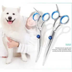 tesoura curva para tosa pet