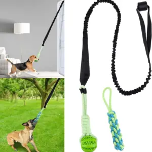 brinquedo de mola para cães com corda