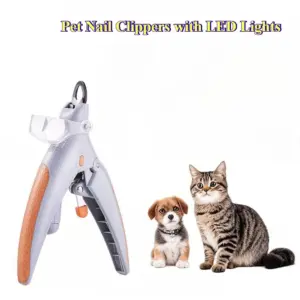 cortador de unhas led para cães e gatos
