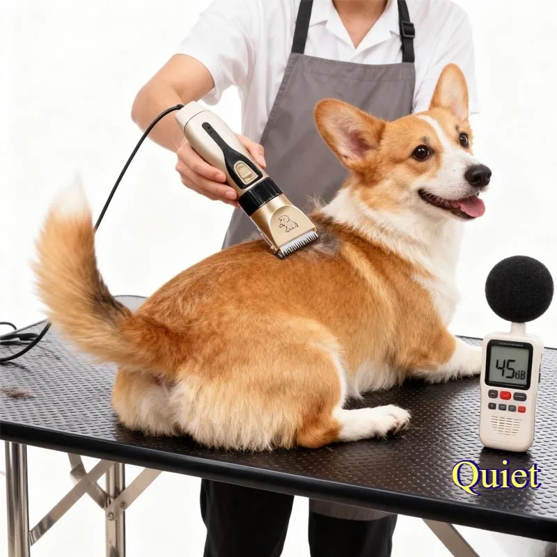 Máquina de Tosa para Cães e Gatos Recarregável USB com Lâmina de Cerâmica - Imagem 4