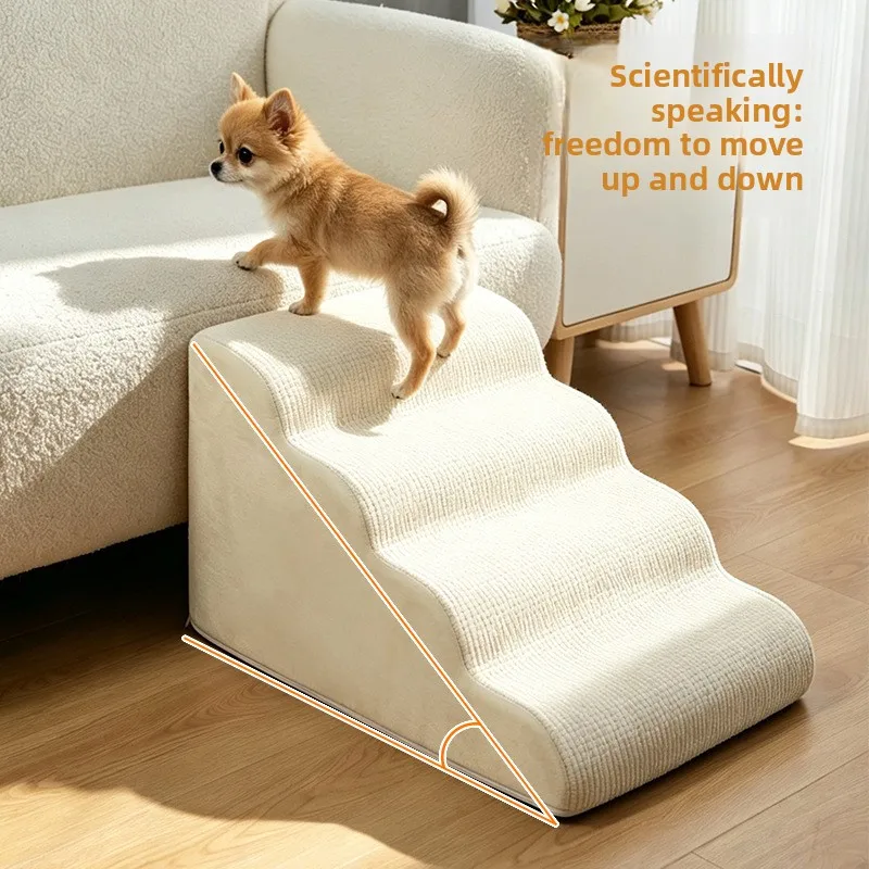 Escada Rampa para Cães e Gatos de Espuma com Capa Lavável - Imagem 5