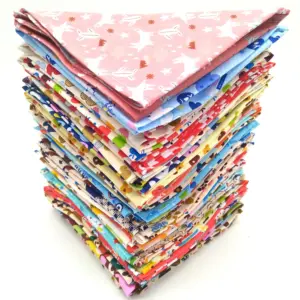 bandana de algodão para cães kit 10 peças xl