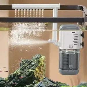 bomba de aquário multifuncional 8w