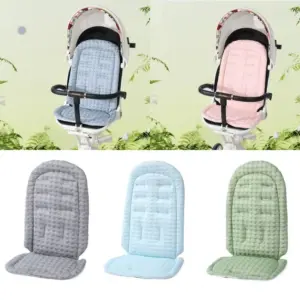 Forro para Carrinho de Pet de Algodão de Seda 64x32cm Reversível