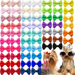 laços de cabelo para cães pequenos com elástico