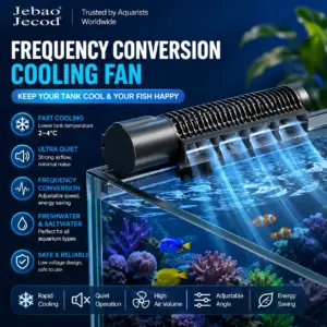 ventilador de aquário com suporte ajustável