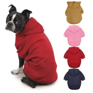 moletom para cães pequenos com bolso