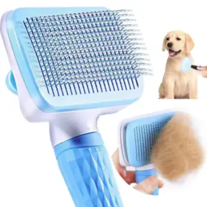 escova removedora de pelos para cães e gatos