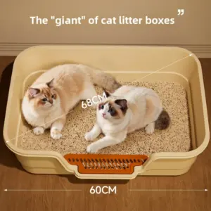 caixa de areia para gatos extra grande