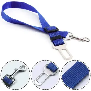 cinto de segurança ajustável para cães e gatos
