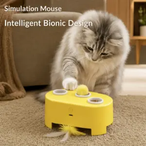 brinquedo interativo automático para gatos