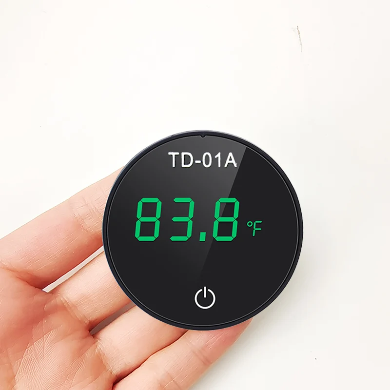 Termômetro Digital para Aquário LCD Externo Recarregável USB-C - Imagem 6