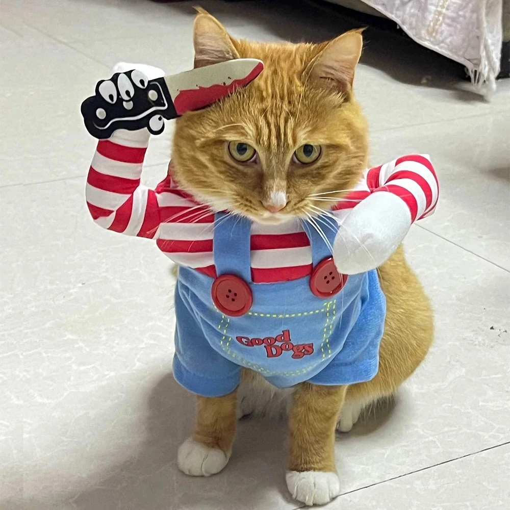 Fantasia de Halloween para Gatos e Cães Ajustável - Imagem 3