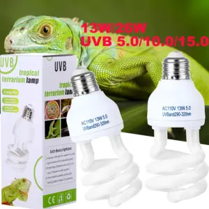 lâmpada uvb para répteis de terrário