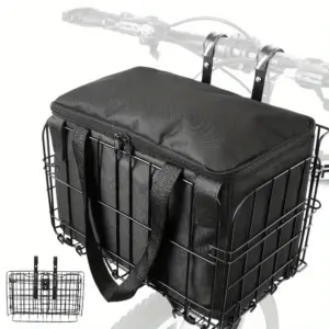 bolsa cesta de bicicleta para cães