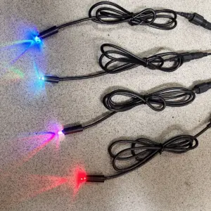 luz LED para aquário com troca de cor